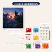 Eroe Pantera sul Dirupo – contenuto del kit