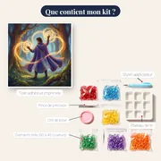 Héros aux Cercles Dorés – contenu du kit