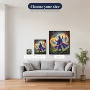 Mystic Cloak Golden Light Circles – available sizes