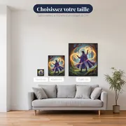 Héros aux Cercles Dorés – tailles disponibles