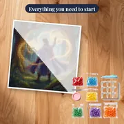 Mystic Cloak Golden Light Circles – kit ready to start