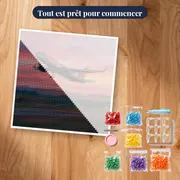Décollage sous un ciel rose – kit prêt à commencer