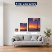 Canestro e Palla al Tramonto – misure disponibili