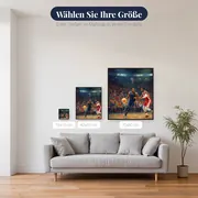 Dribbling in der vollen Arena – verfügbare Größen