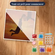 Dunk au ciel orange incandescent – kit prêt à commencer