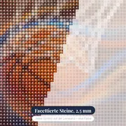 Ball im Netz in Zeitlupe – Nahaufnahme der Steine