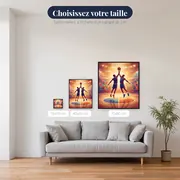 Saut d’entre-deux au cercle central – tailles disponibles