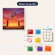 Sunset Kick Through the Posts – kit contents