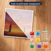 Ballon de rugby au crépuscule – kit prêt à commencer