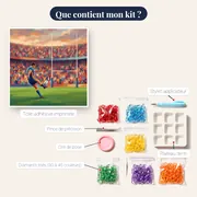 Transformation dans un stade comble – contenu du kit