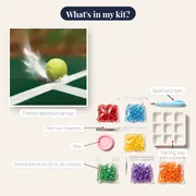 Chalk Dust Explosion on the Baseline – kit contents