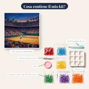 Campo Centrale Gremito, Tennista in Volo – contenuto del kit
