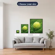 Tennis Ball Mid-Bounce on Grass – available sizes