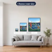 Sunny Court Colorful Doubles Match – available sizes