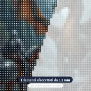 Cavaliere contro Drago al Valico – primo piano dei diamanti