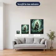 Cavaliere con Spada nella Foresta Nebbiosa – misure disponibili
