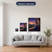 Castle Window Lady and Knight – available sizes