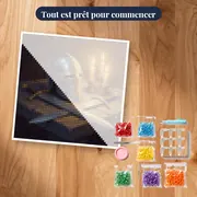 Casque d'acier et épée aux chandelles – kit prêt à commencer