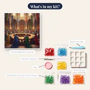Round Table of Knightly Banners – kit contents