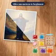 Jezus Christus met open armen – pakket klaar om te beginnen
