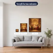 L'Ultima Cena in Toni Caldi – misure disponibili