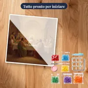 L'Ultima Cena in Toni Caldi – kit pronto per iniziare