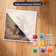 Angelo in Preghiera tra Nuvole di Luce – kit pronto per iniziare