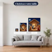 Nativité sous la grande étoile – tailles disponibles