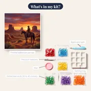 Sunset Rider in Monument Valley – kit contents