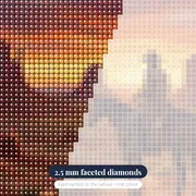 Sunset Rider in Monument Valley – diamond close-up