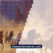 Branco di cavalli selvaggi nel canyon – primo piano dei diamanti