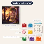 Brachiosaurier-Herde bei Sonnenaufgang – Inhalt des Sets