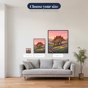Stegosaurus in a Flower Valley – available sizes