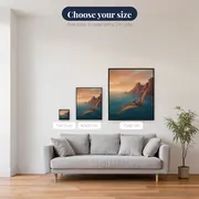 Pterodactyl Over Prehistoric Ocean Cliffs – available sizes