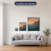 Pterodattilo sopra l'oceano preistorico – misure disponibili