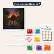 Spirosauro nel Pantano al Crepuscolo – contenuto del kit