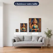 Cléopâtre au collier d'or – tailles disponibles