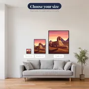 Sphinx at Sunrise with Pink Sky – available sizes