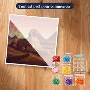 Le Sphinx au lever du soleil – kit prêt à commencer