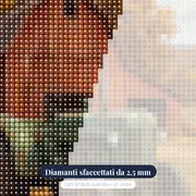Trattore Verde davanti al Fienile Rosso – primo piano dei diamanti