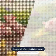 Maialini e Anatroccoli al Laghetto Primaverile – primo piano dei diamanti