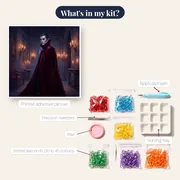 Vampire Count in Candlelit Hall – kit contents