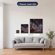 Gothic Cathedral Stained Glass Glow – available sizes
