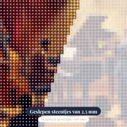 Jazztrio in een warm clublicht – close-up van de steentjes