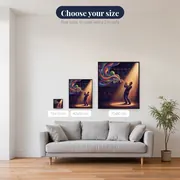 Trumpet Player in Spotlight – available sizes
