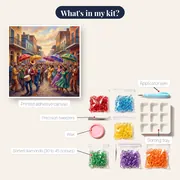 New Orleans Umbrella Street Band Parade – kit contents