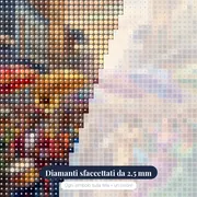 Parata Jazz dagli Ombrelli Colorati – primo piano dei diamanti