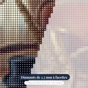 Saxophone ancien et haut-de-forme – gros plan des diamants