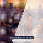 Concert de jazz sur les toits – gros plan des diamants
