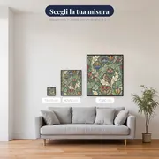 Grandi foglie d'acanto verde salvia – misure disponibili